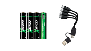 ZITHION-X AAA Rechargeable Batteries