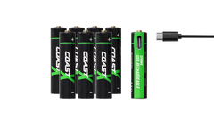 ZITHION-X AAA Rechargeable Batteries