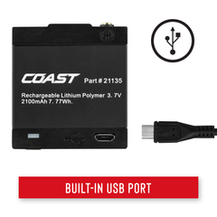 ZX600 Rechargeable Battery