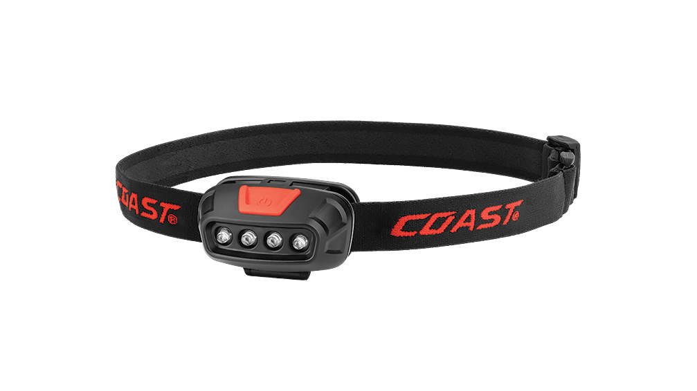 COAST FL11 130 Lumen Dual Color LED Headlamp, front photo