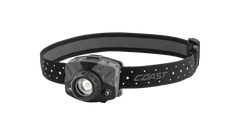 COAST FL68 400 Lumen Tri Colored LED Headlamp, Black and Gray Color, front photo