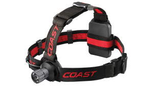 COAST HL40 300 Lumen LED Headlamp, front photo